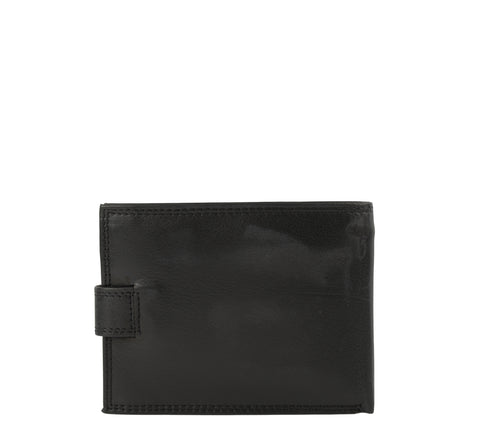 Portofel casual, barbati, VALENTINI, 407.298 negru, piele naturala